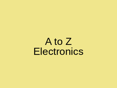 A-Z Electronics Karkhano Market Peshawar