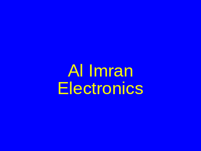 Al Imran Electronics Abdullah Haroon Road Karachi