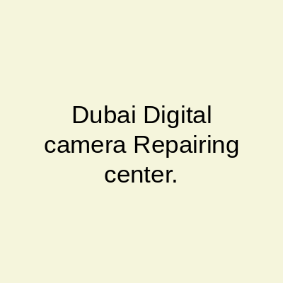 Dubai Digital Camera Repairing Center Saddar Peshawar