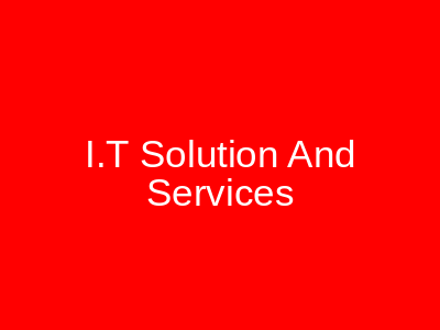 I.T Solution And Services Hanifabad Karachi