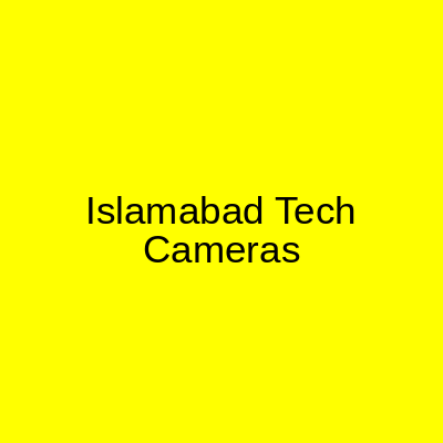 Islamabad Tech Cameras Liaquat Bagh Islamabad