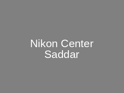 Nikon Center Saddar Karachi