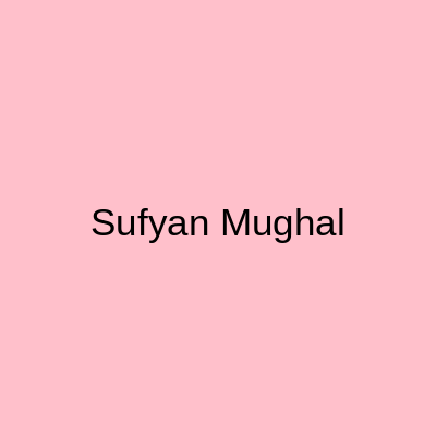 Sufyan Mughal Baghwala Gujranwala